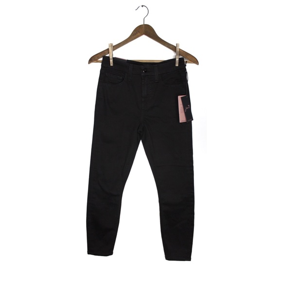 NEW JEN7 by 7 For All Mankind Petite Ankle Skinny Black Jeans 2P - Picture 4 of 13